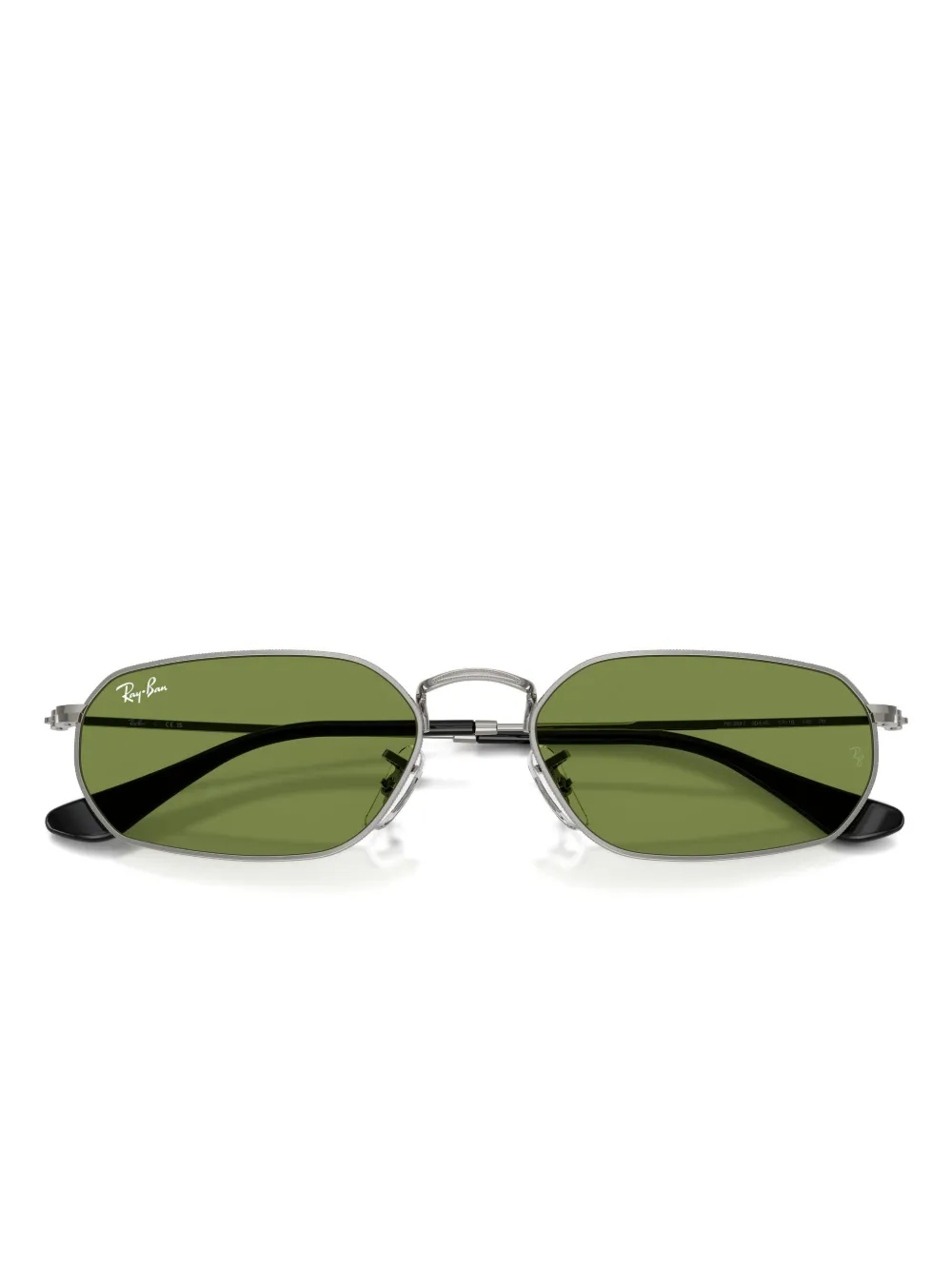 Ray Ban Geometric-frame Sunglasses In Green