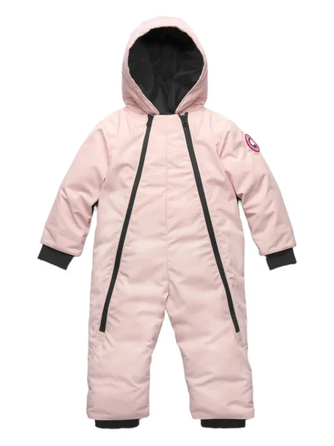 Canada Goose Kids zip hooded snowsuit