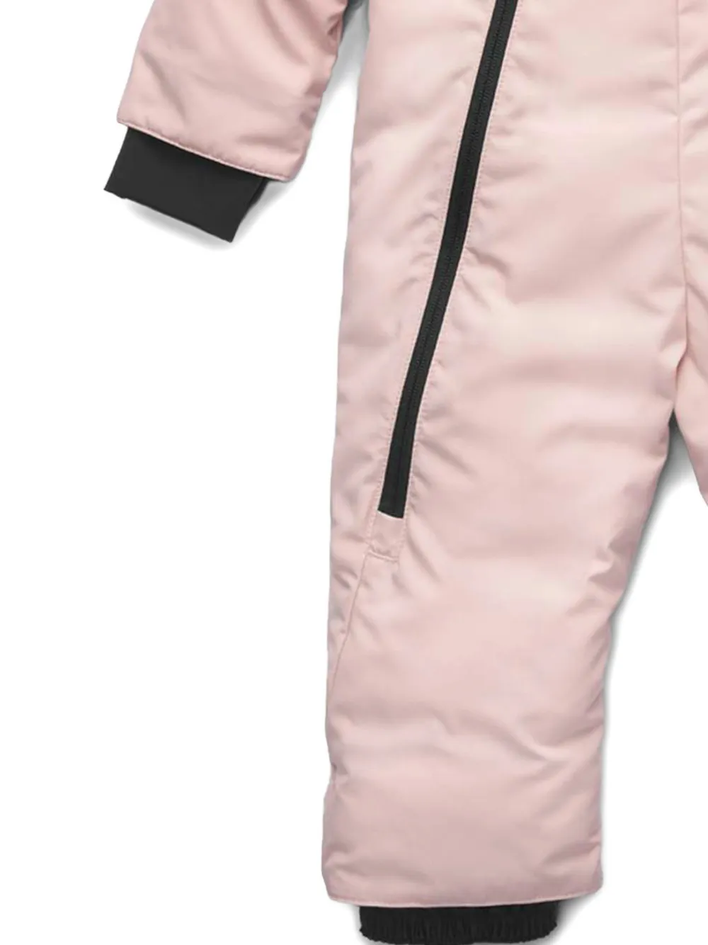 Canada Goose Kids zip hooded snowsuit - Roze