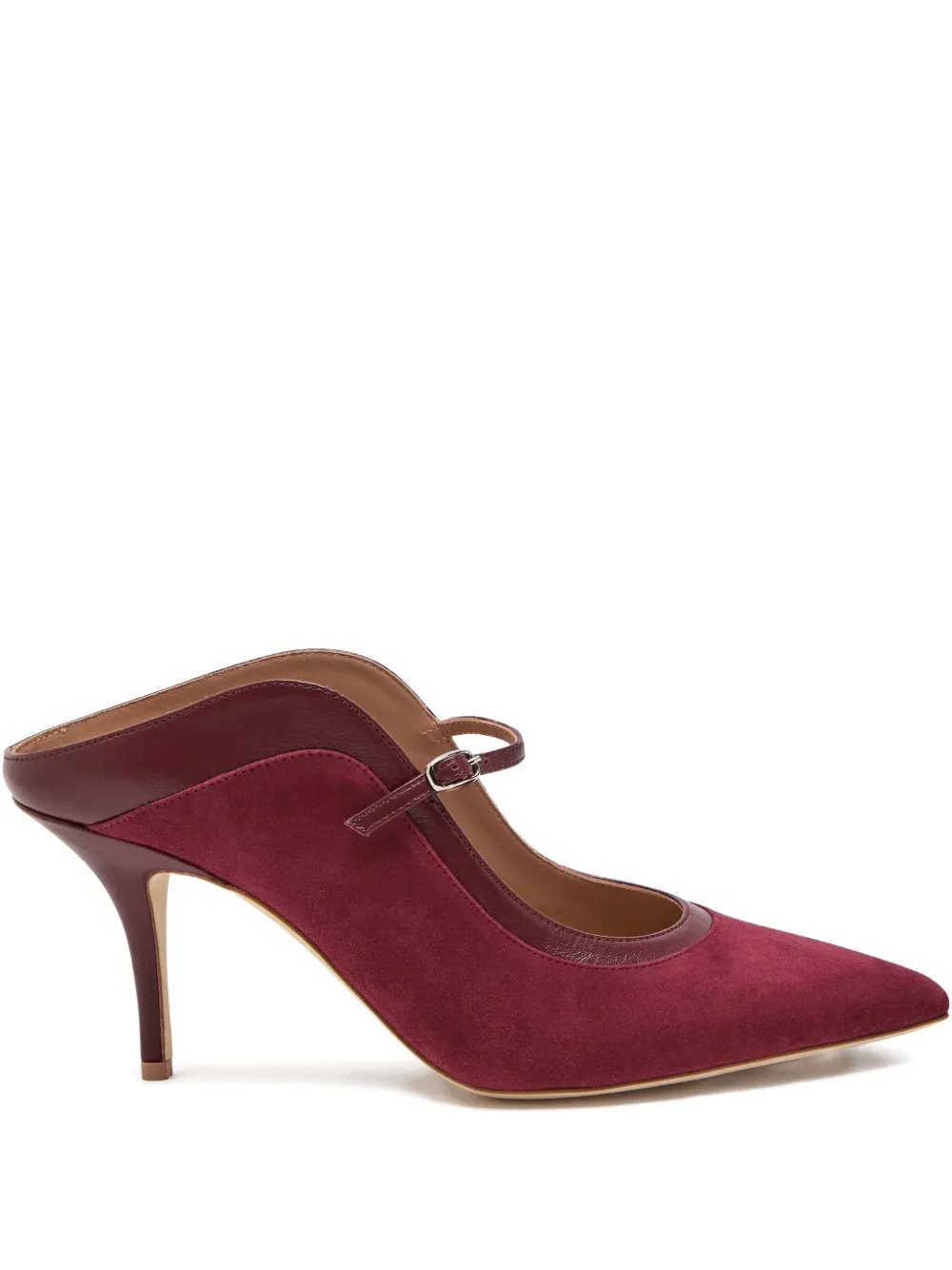 Malone Souliers 70mm Delphi pumps Red