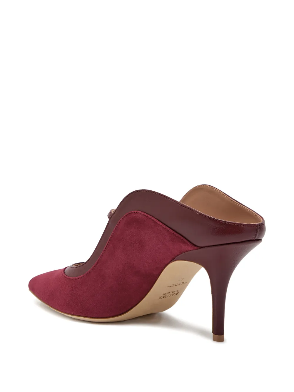 Malone Souliers 70mm Delphi pumps Red