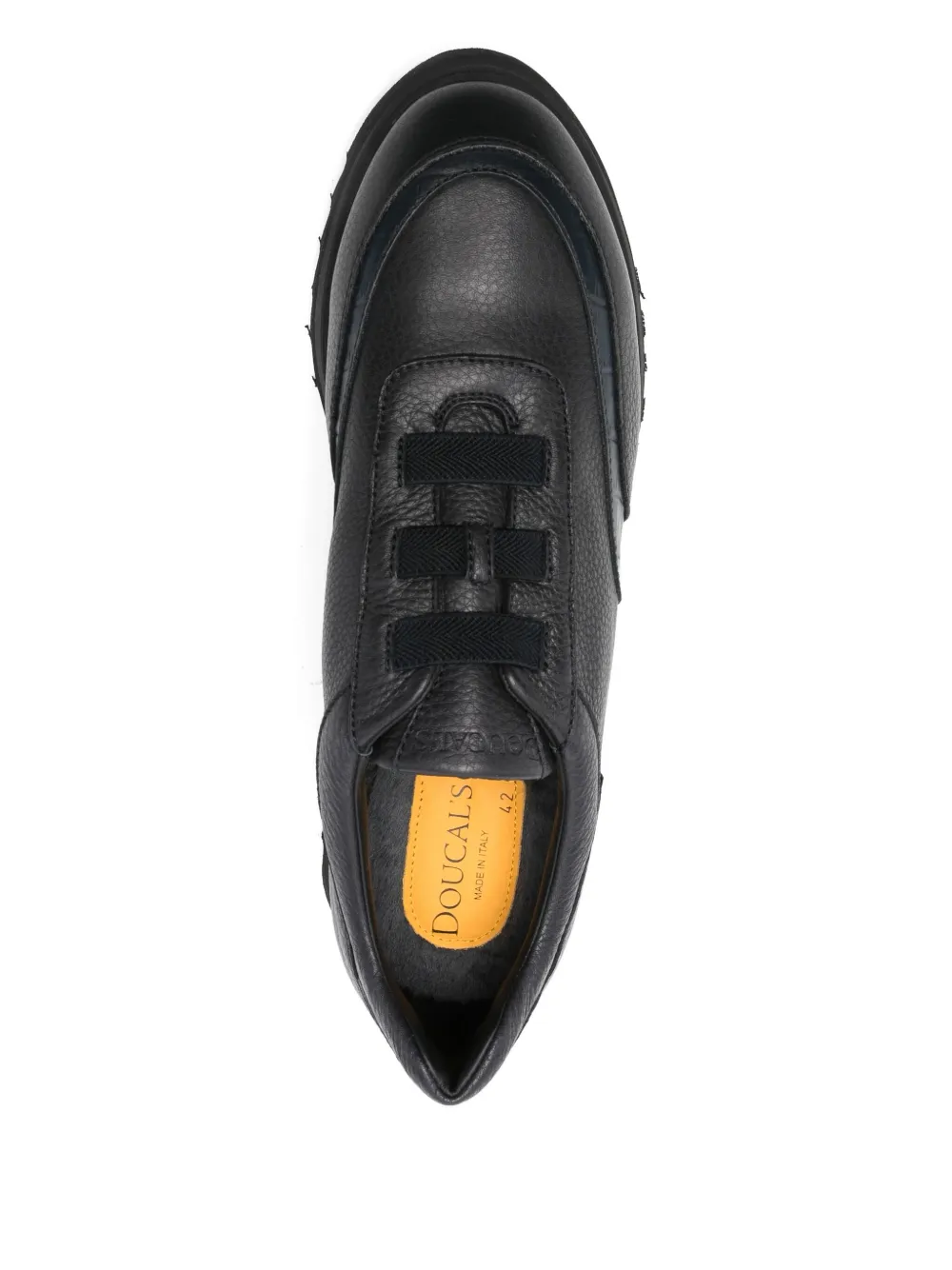 Doucal's Rodrigo textured sneakers Black