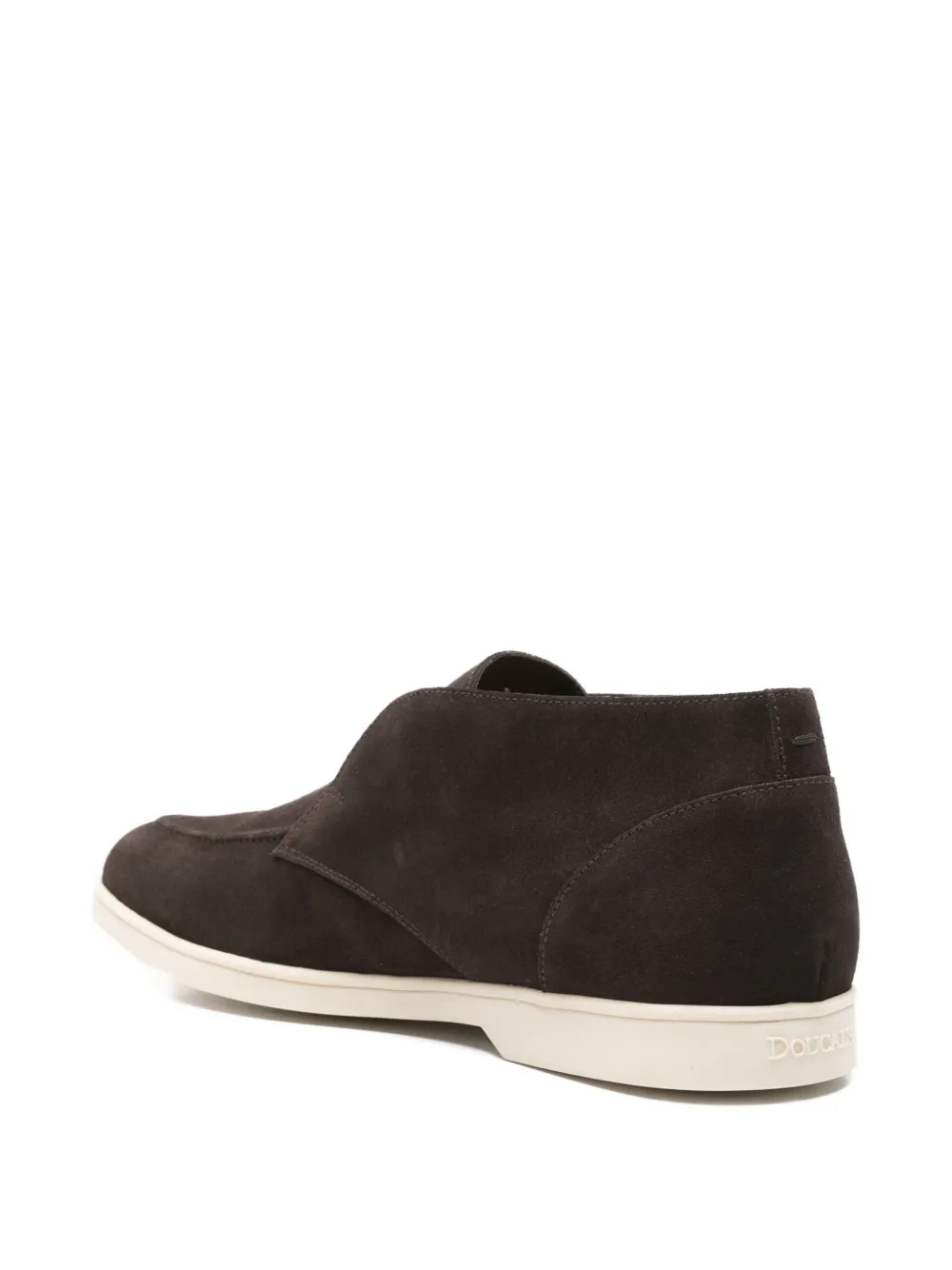 Doucal's suede boots Brown
