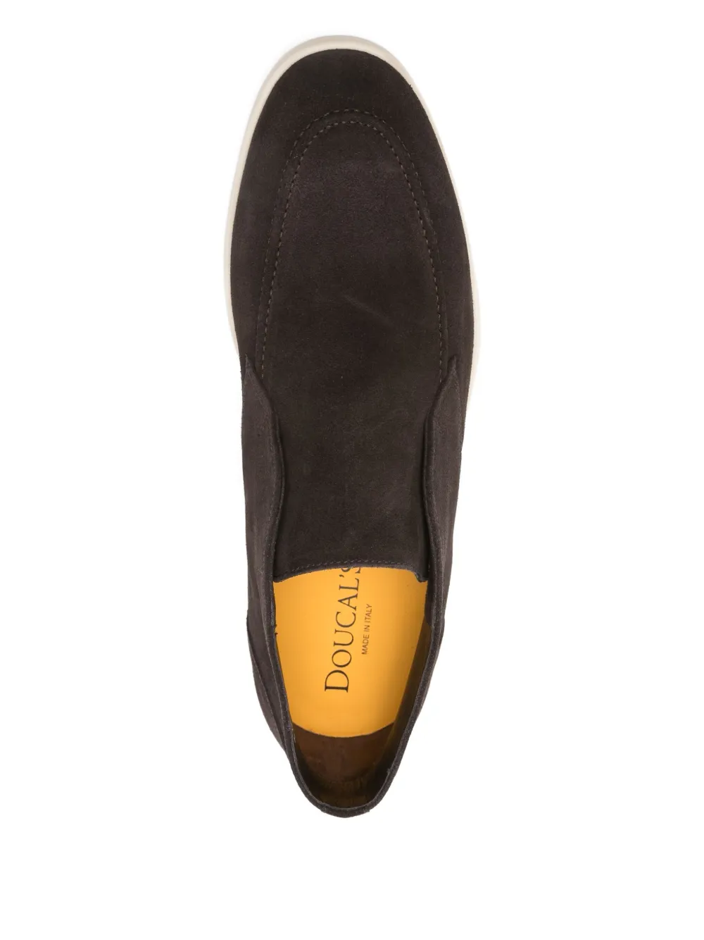 Doucal's suede boots Brown