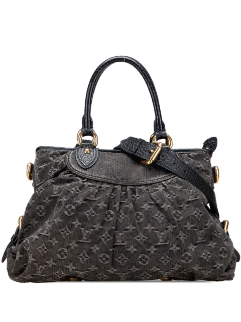 Louis Vuitton Pre-Owned sac à bandoulière Neo Cabby MM en jean (2007)
