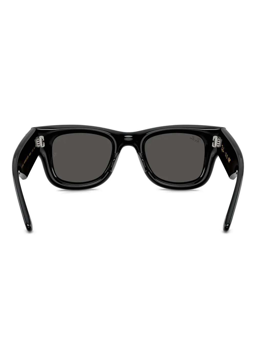 Ray Ban Waifarer Puffer Rivet-embellished Sunglasses In Black