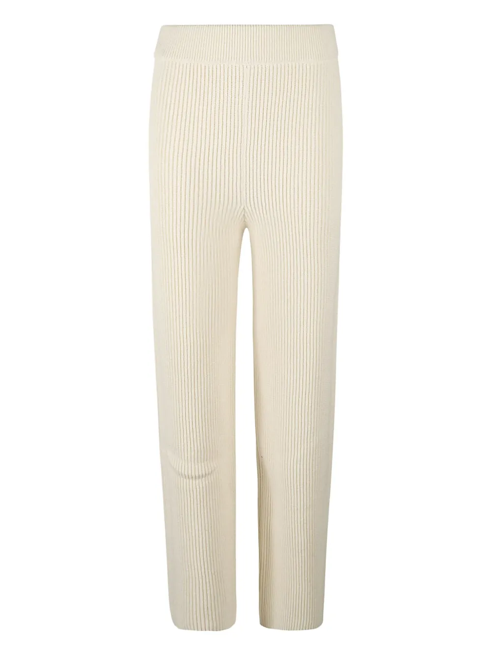 Jil Sander ribbed knitted trousers - ニュートラル Jil Sander ribbed knitted trousers - ニュートラル