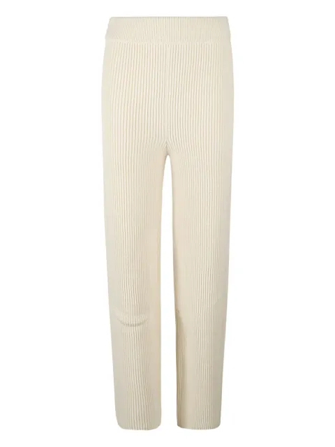 Jil Sander ribbed knitted trousers