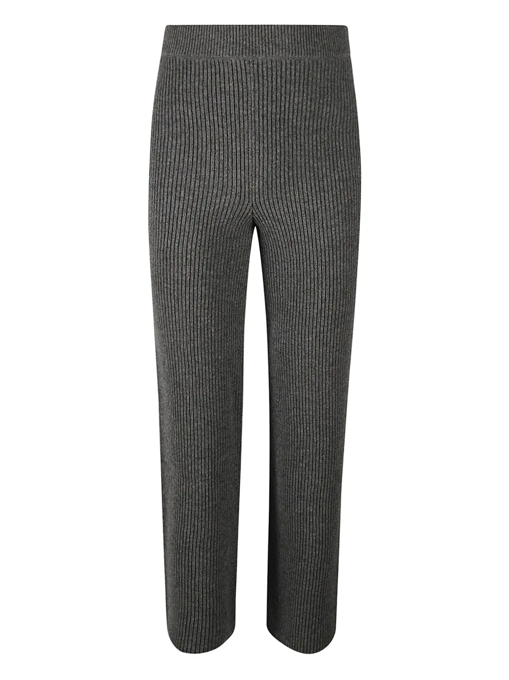 Jil Sander ribbed knitted trousers - グレー Jil Sander ribbed knitted trousers - グレー