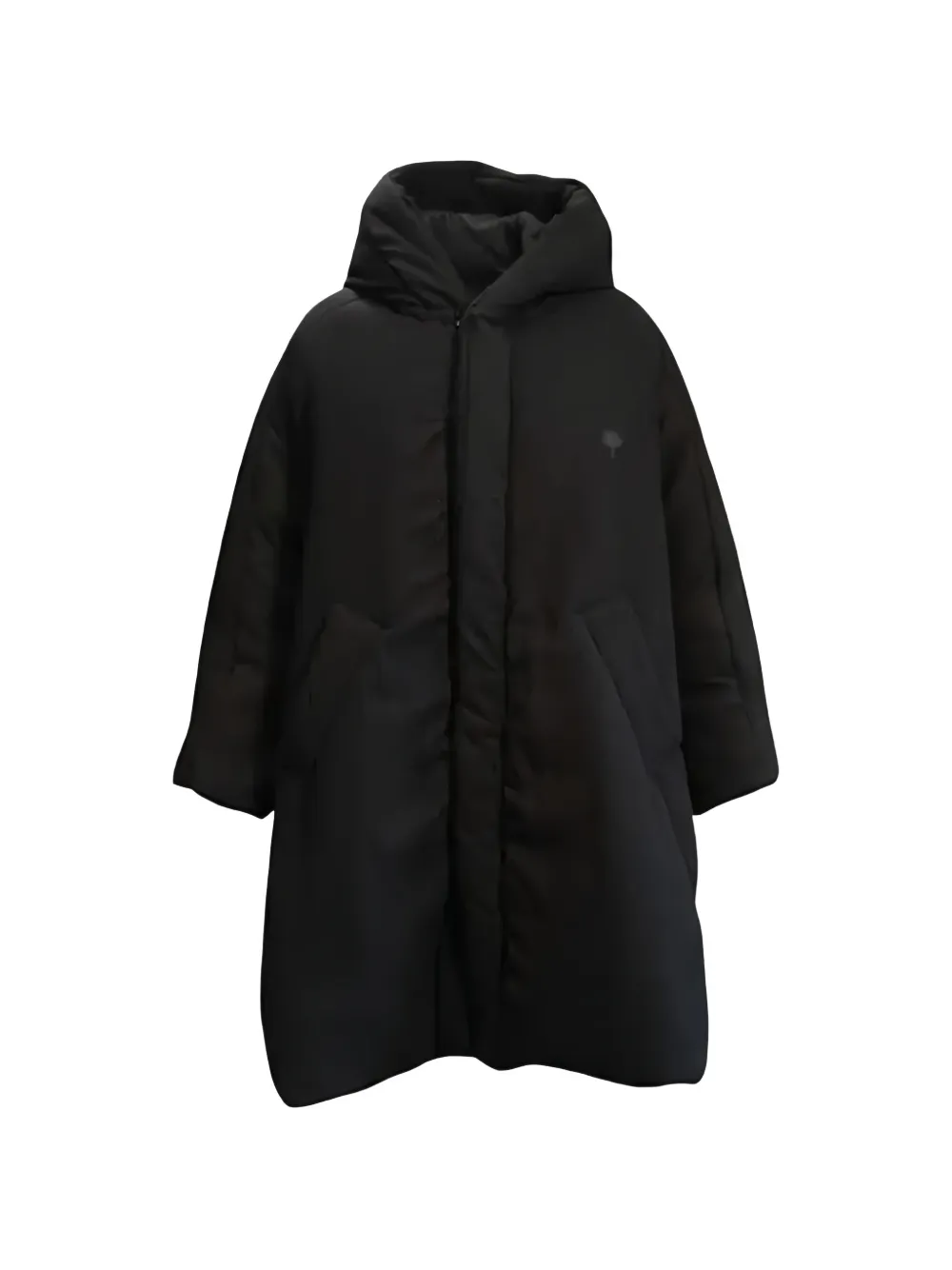 MORDECAI hooded coat - Nero