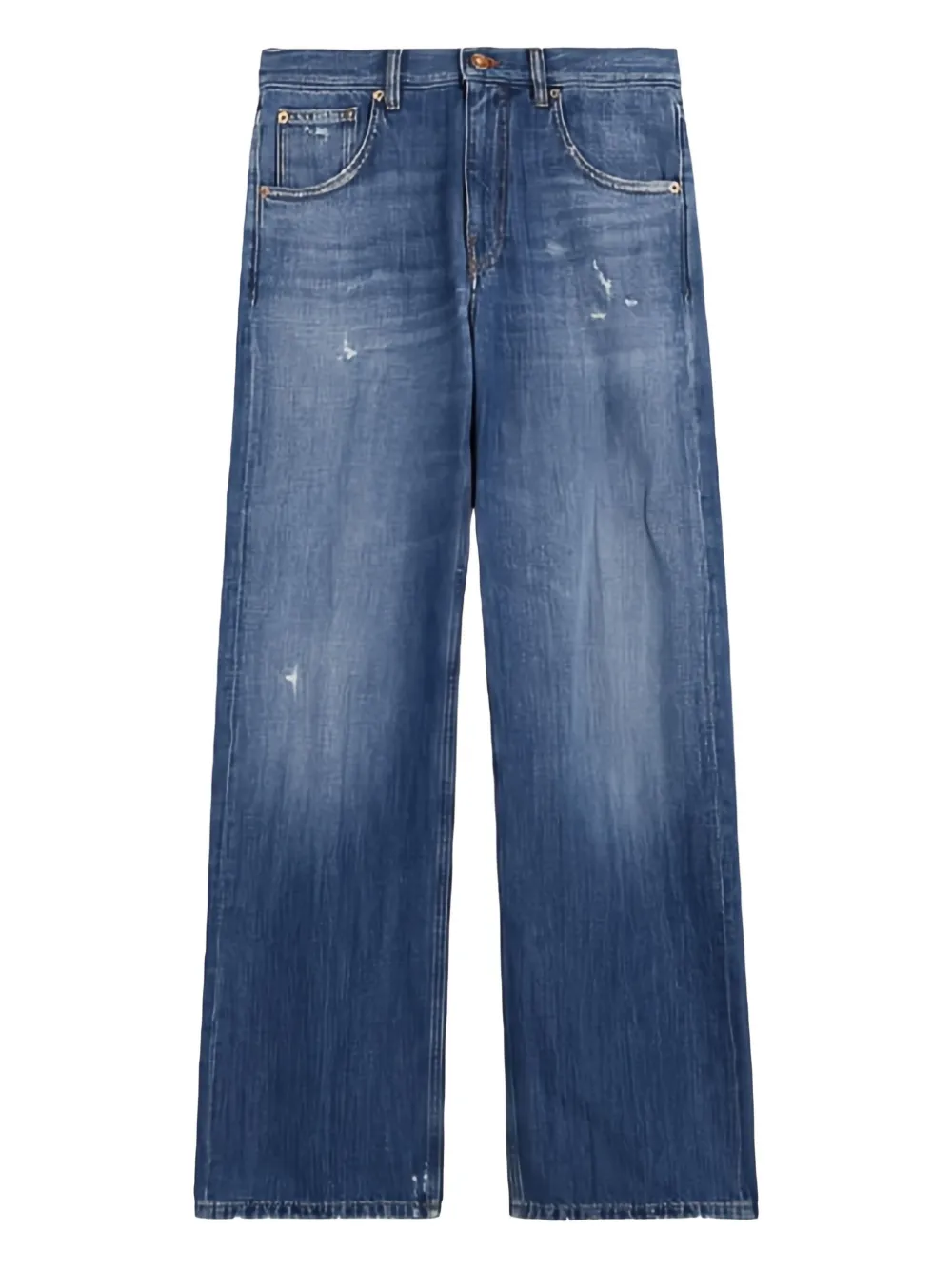 ASPESI distressed jeans Blauw