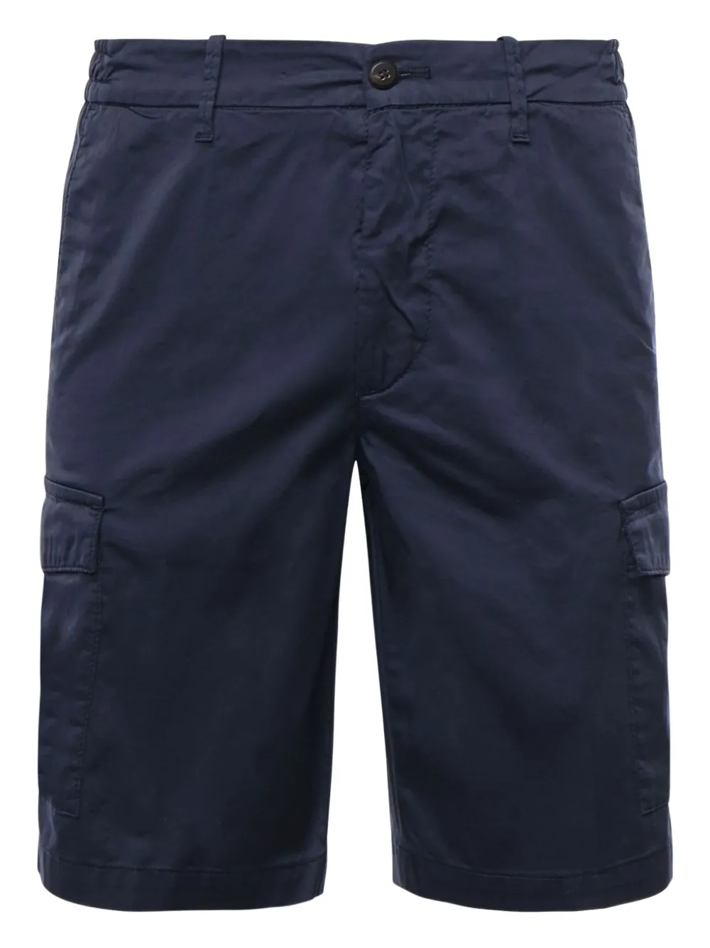 Eleventy button-fastening cargo shorts - ブルー Eleventy button-fastening cargo shorts - ブルー