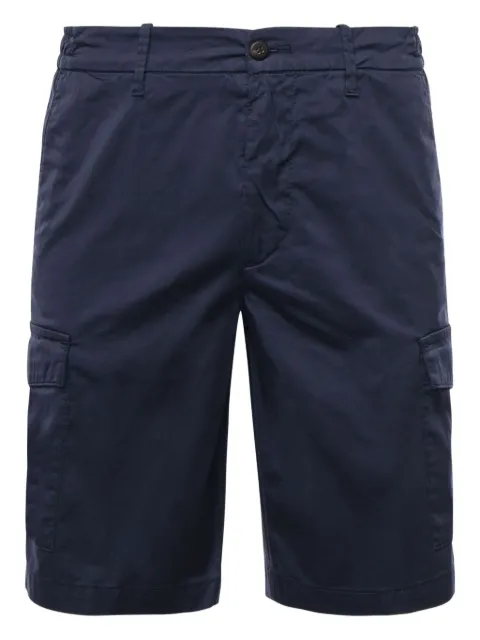 Eleventy button-fastening cargo shorts