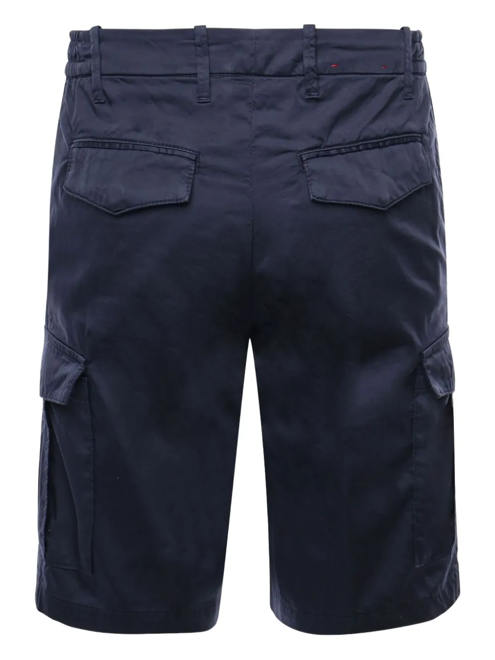 Eleventy button-fastening cargo shorts - Blauw