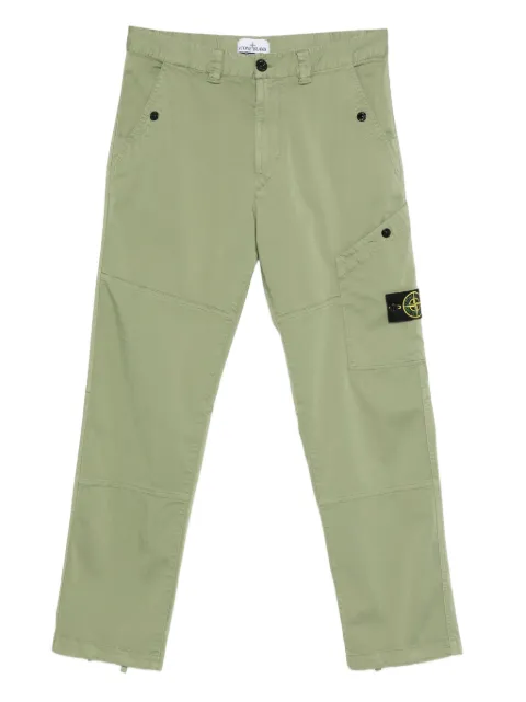 Stone Island pantalones con paneles y parche del logo