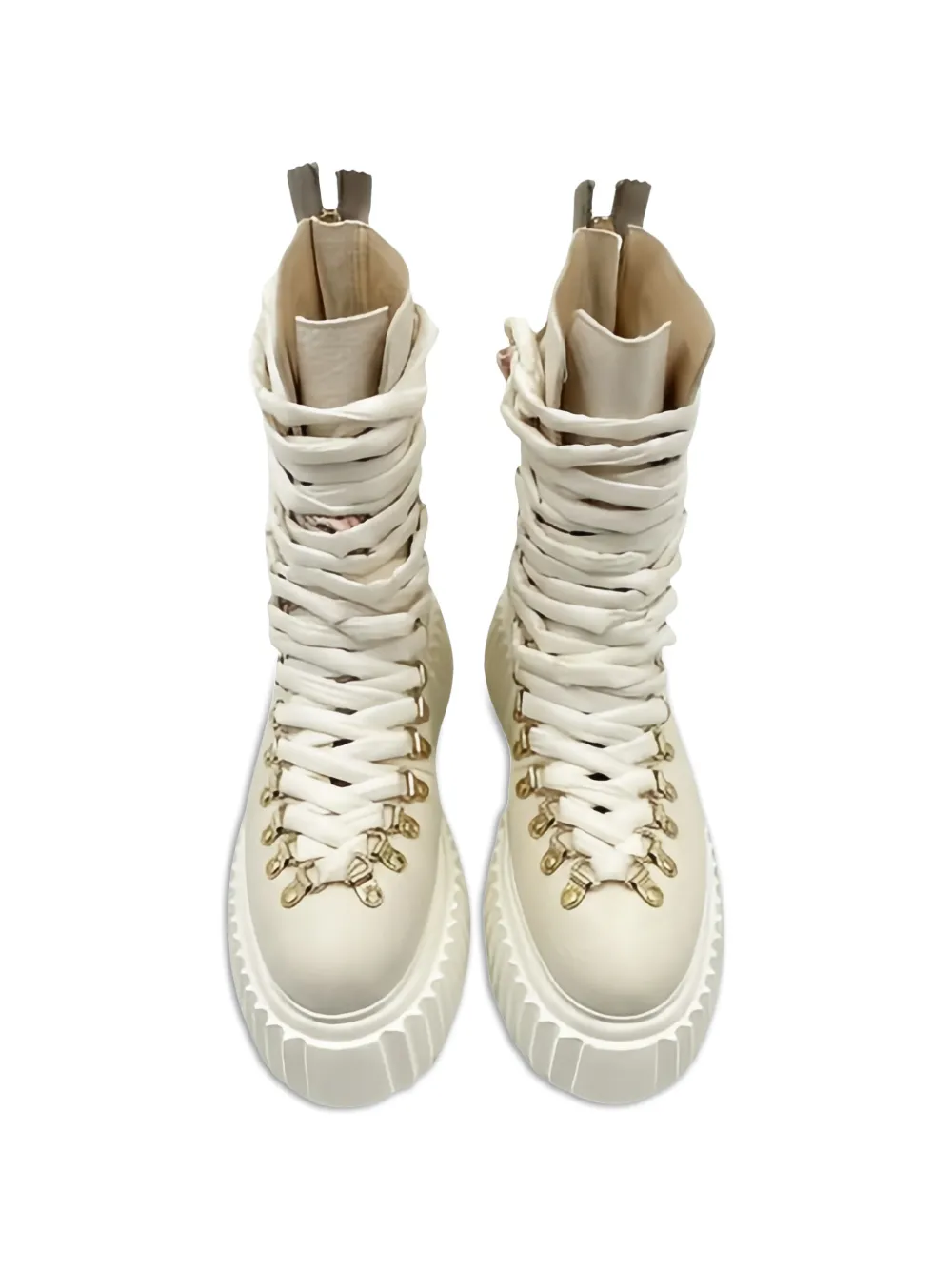 AGL Dromo lace-up boots Beige