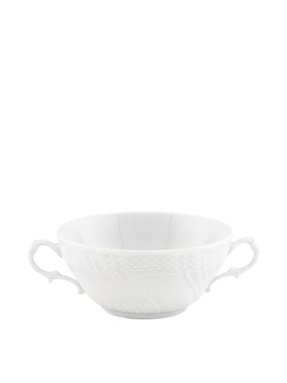 GINORI 1735 textured-handled soup cup (9.4cm) | White | Image 1