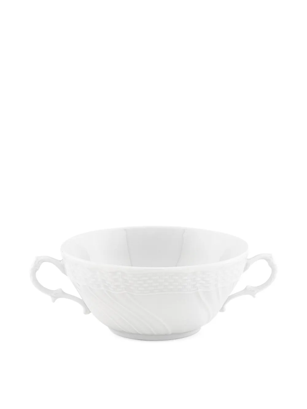 GINORI 1735 textured-handled soup cup (9.4cm) | White | Image 1