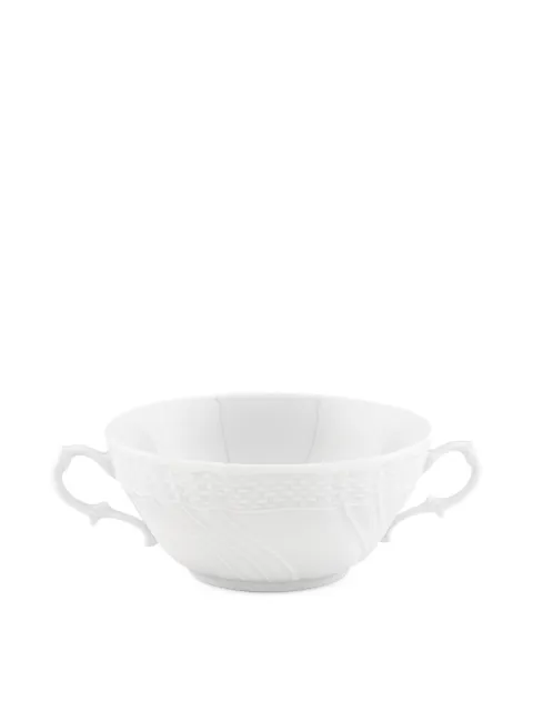GINORI 1735 textured-handled soup cup (9.4cm)