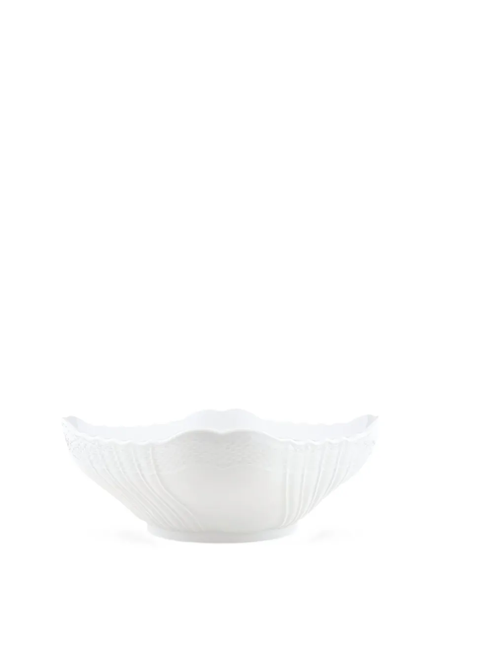 GINORI 1735 textured square salad bowl (24.8cm x 24.8cm) | White | Image 1