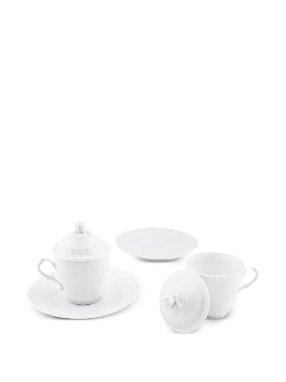 GINORI 1735 set de dos tazas de café texturizado | Café y té | Image 2