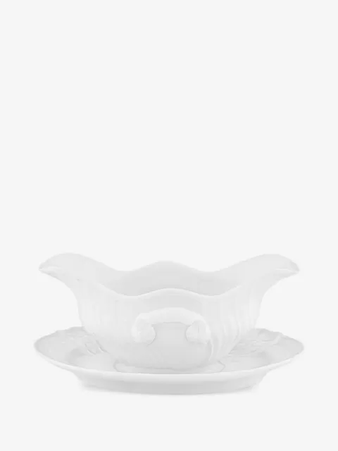 GINORI 1735 bote con asa en relieve de 14.2cm