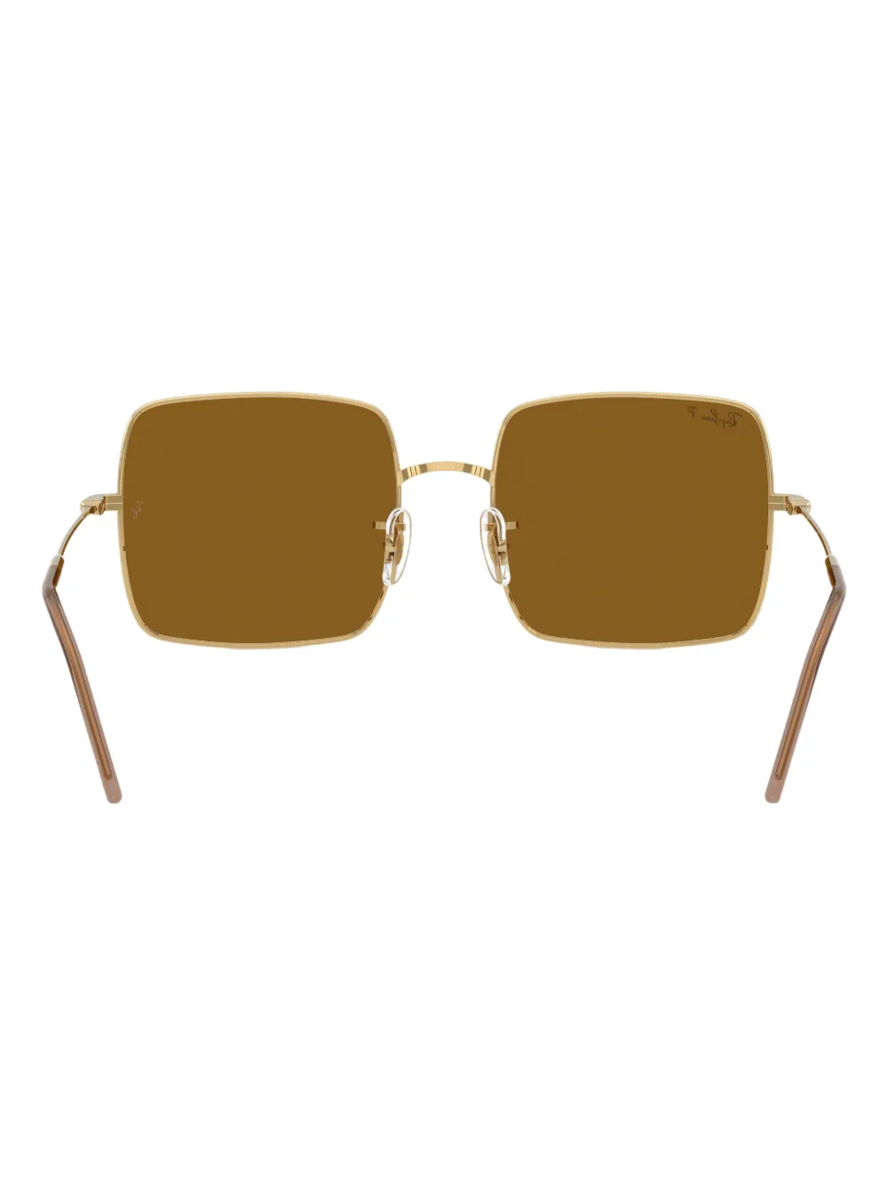 Ray-Ban Square 1871 zonnebril met omgekeerd montuur Goud