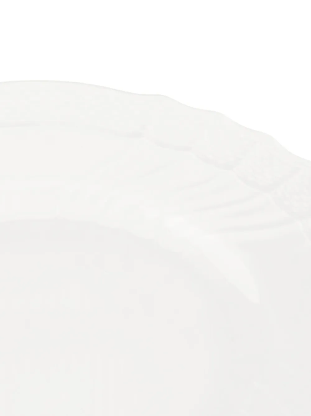 Ginori 1735 Textured Scalloped Plate (21.5cm) In White