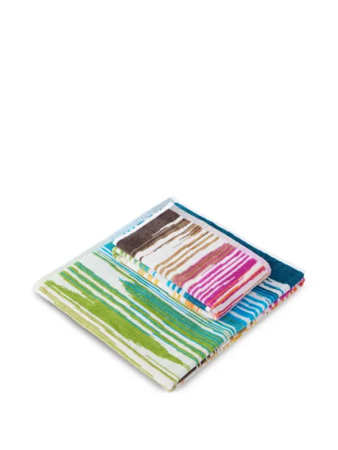 Missoni Home striped towels (set of two)