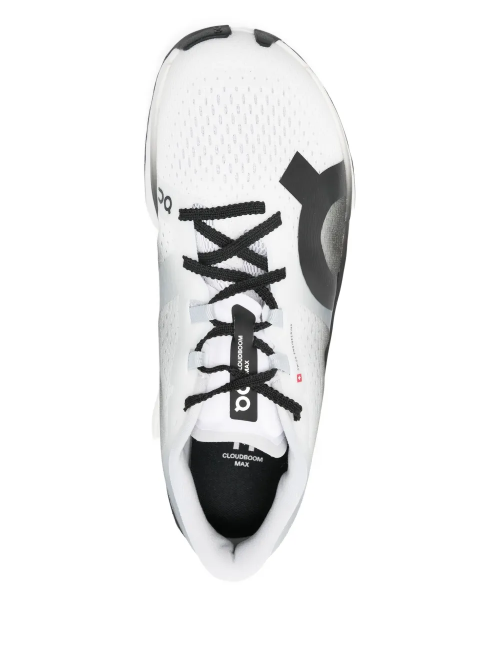 On Running Cloudboom Logo-print Sneakers In White