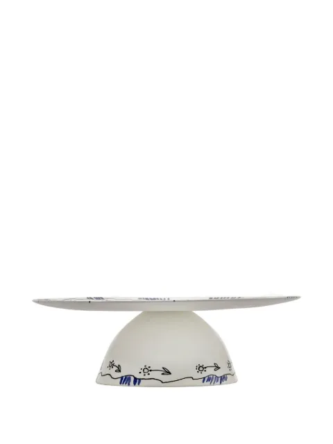 Serax x Marni floral-print cake stand
