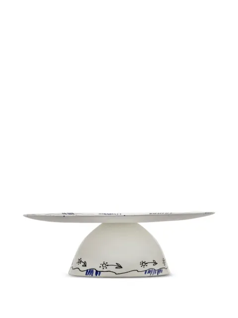 Serax x Marni floral-print cake stand