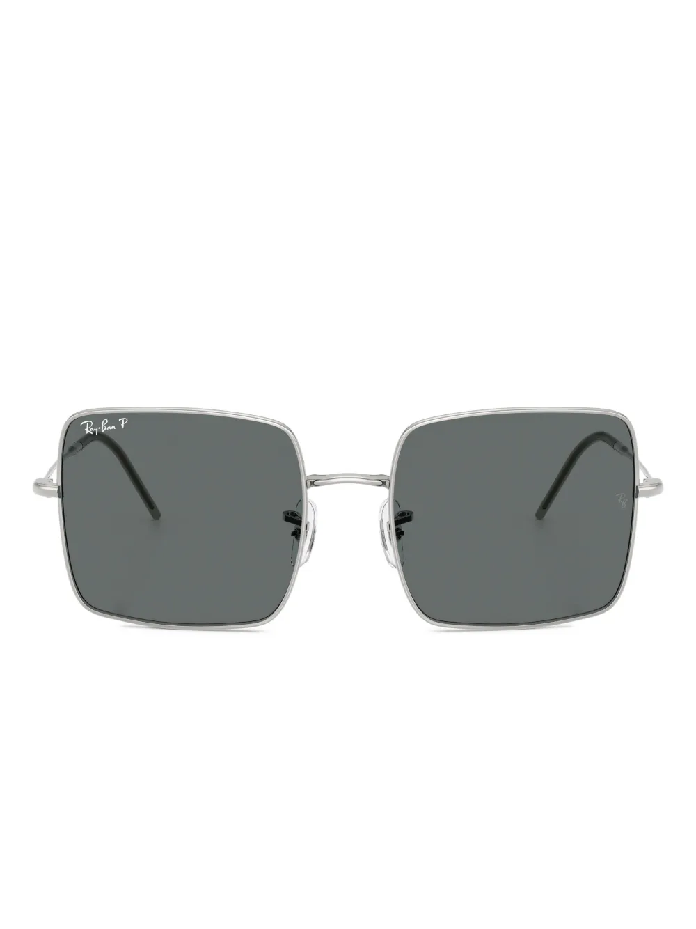 Ray Ban Square-frame Sunglasses In Silver