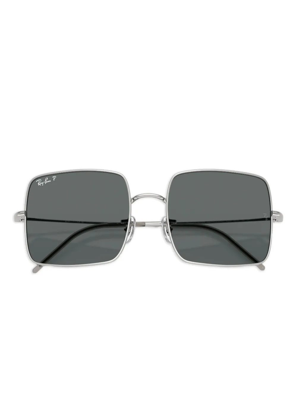Ray Ban Square-frame Sunglasses In Silver