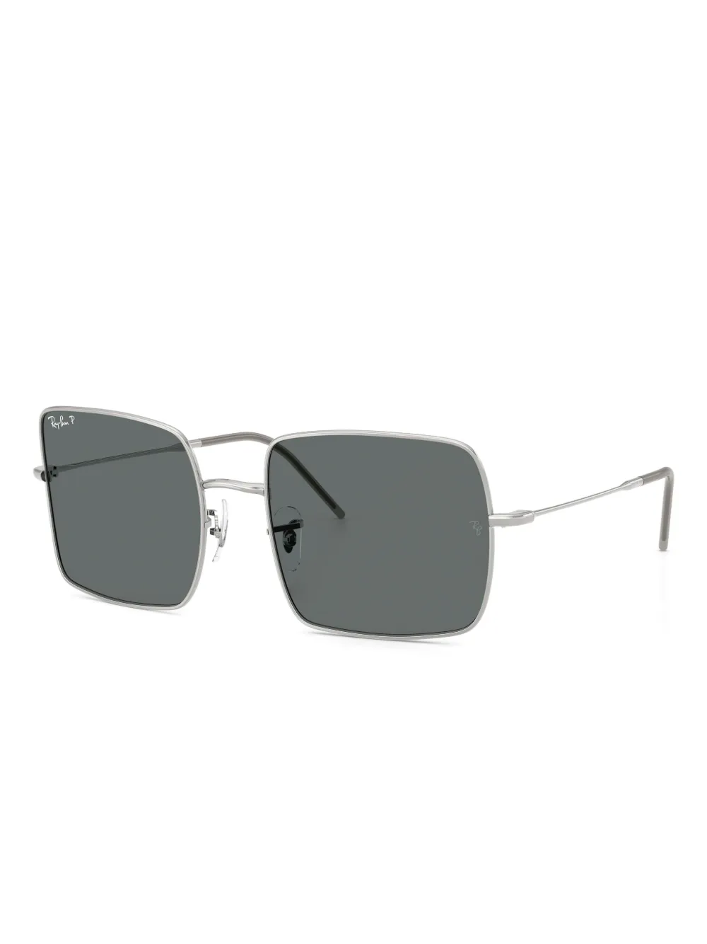 Ray Ban Square-frame Sunglasses In Silver