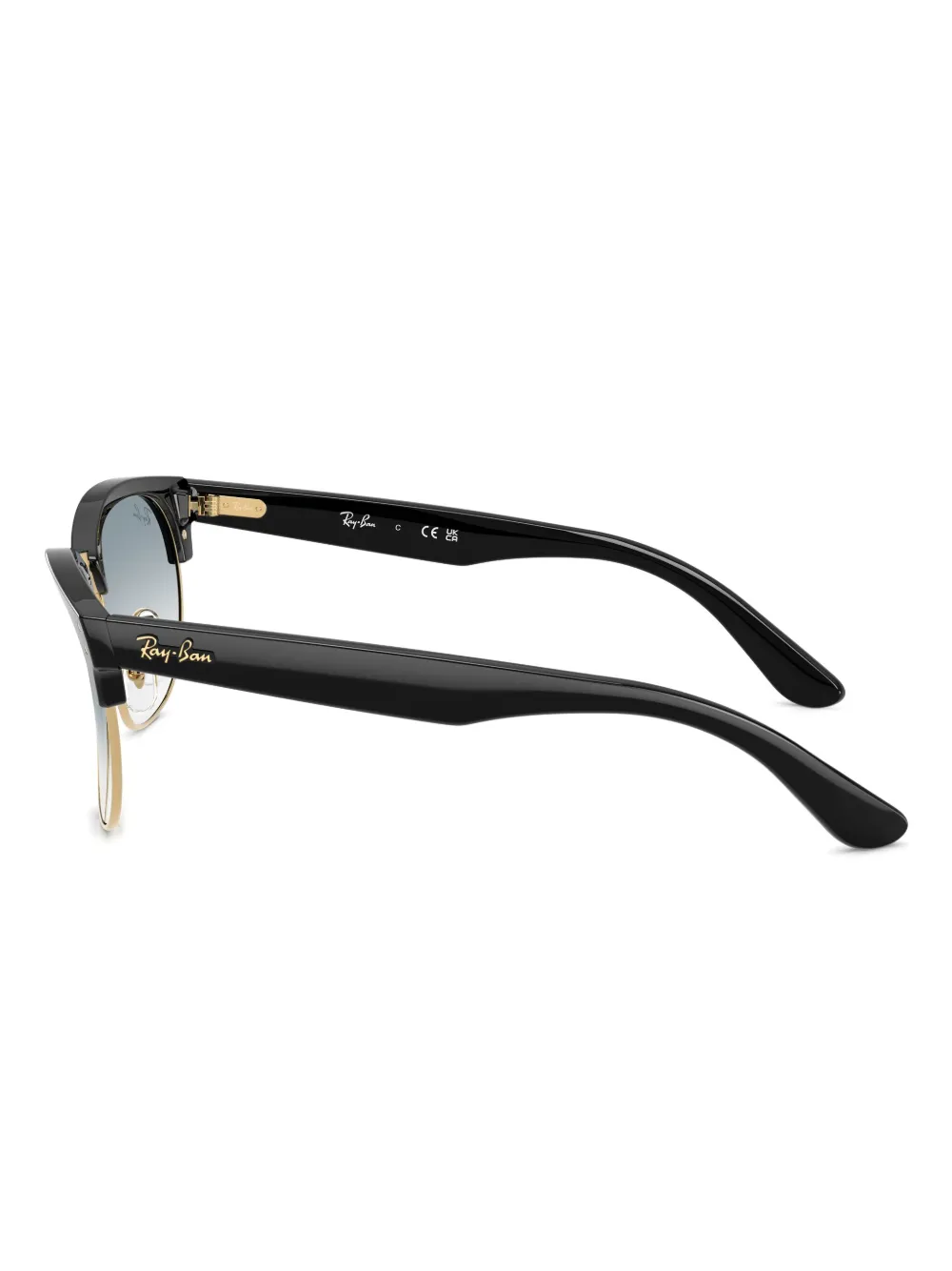 Ray-Ban Clubmaster Reverse zonnebril Zwart