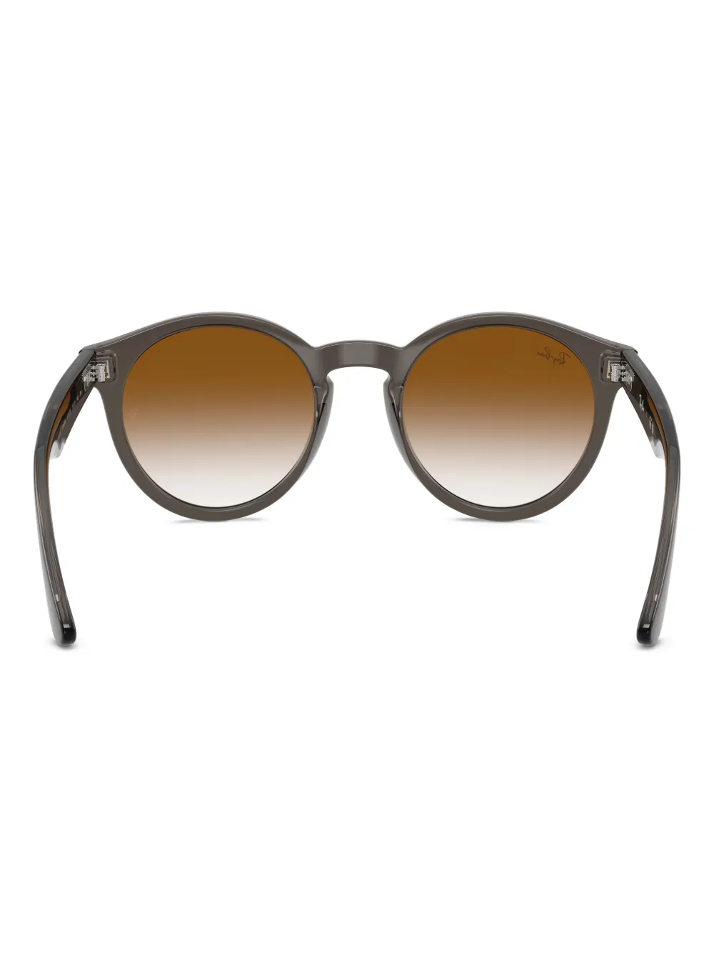 Ray Ban Round-frame Sunglasses In Gray