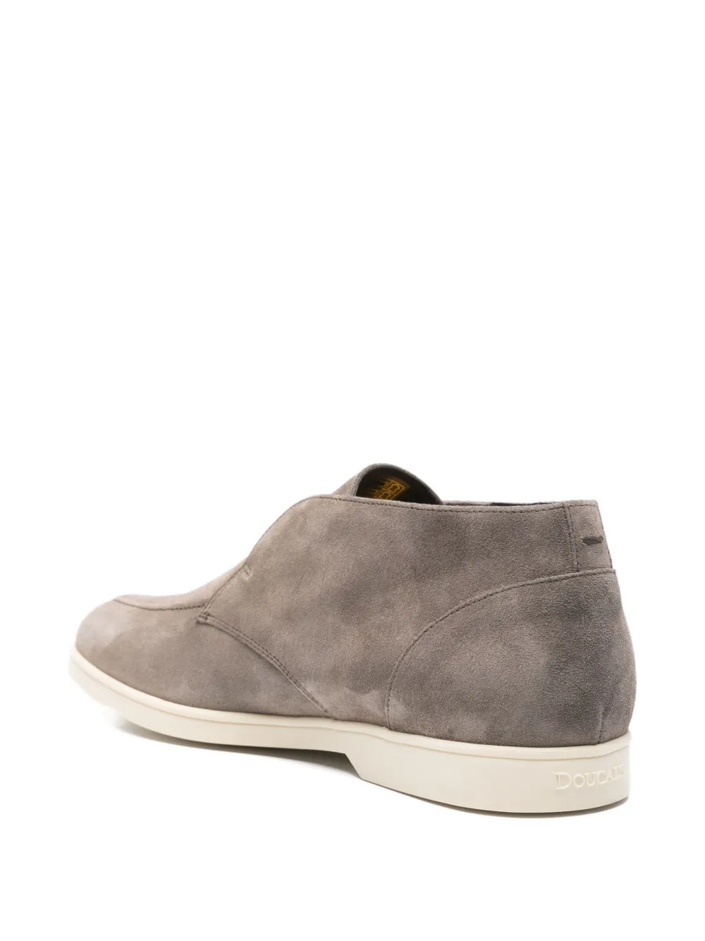 Doucal's suede boots Grey