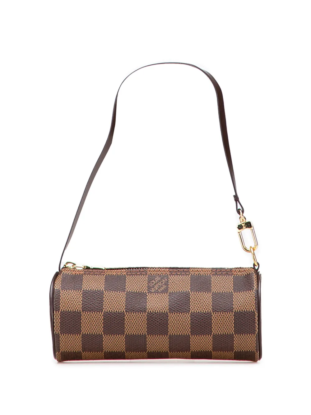 Louis Vuitton Pre-Owned 2010-2025 ダミエ エベヌ パピヨン ポシェット ハンドバッグ - ブラウン Louis Vuitton Pre-Owned 2010-2025 ダミエ エベヌ パピヨン ポシェット ハンドバッグ - ブラウン