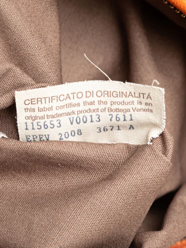 Bottega Veneta Pre-Owned 2008 Small Nappa Intrecciato Veneta Hobo