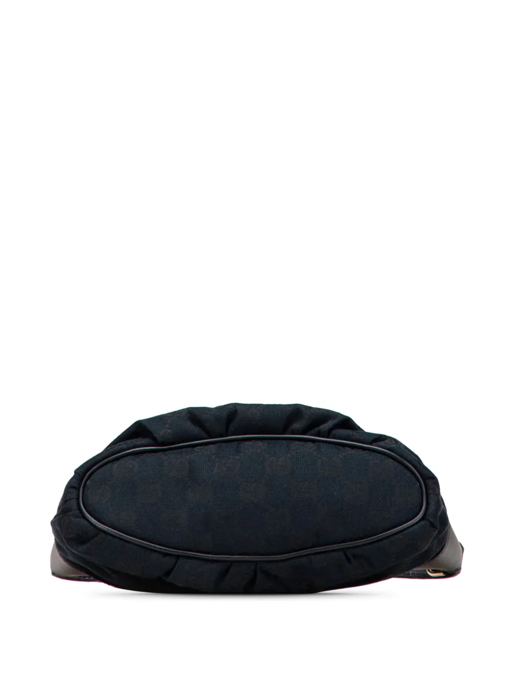 Pre-owned Gucci 2000-2015 Gg Canvas Web Handbag In Blue
