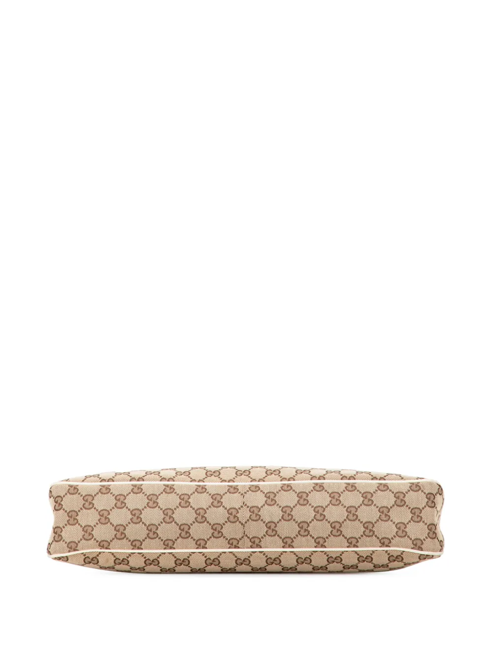 Pre-owned Gucci 2000-2015 Gg Canvas Charmy Shoulder Bag In Brown