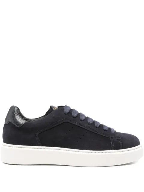 Doucal's Clay suede lace-up sneakers
