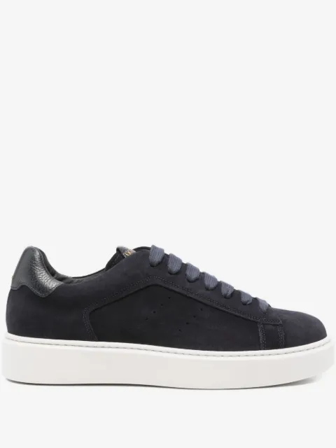 Doucal's Clay suede lace-up sneakers