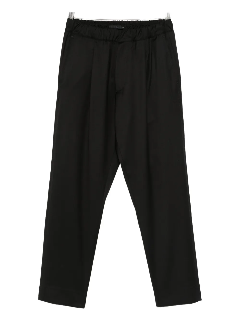 Low Brand Elastic-waist Trousers In Black