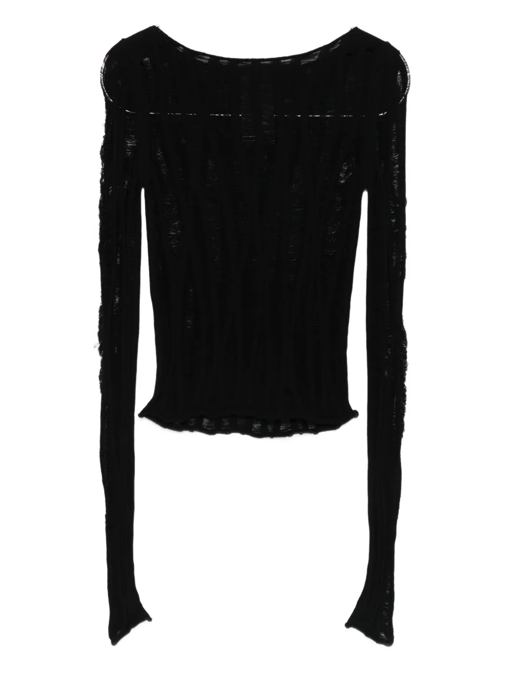 Isabel Benenato boat-neck sweater | Knitted Sweaters | Image 2