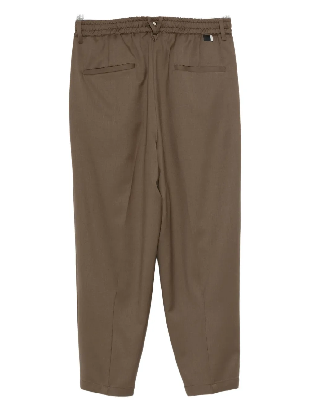 Low Brand pleated drawstring trousers - Bruin