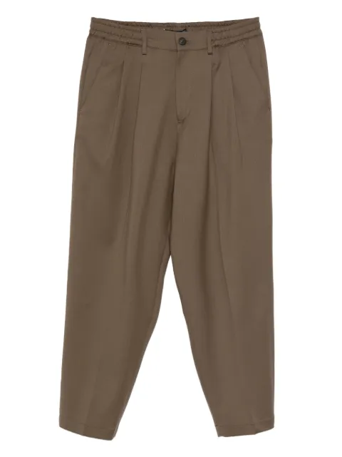 Low Brand pleated drawstring trousers
