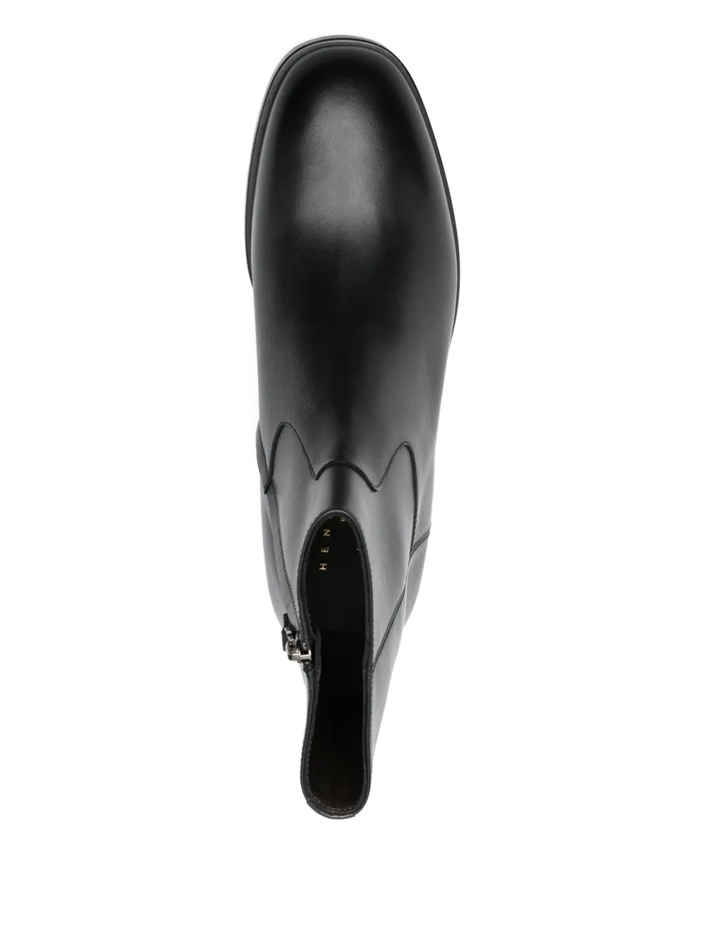 Henderson Baracco leather boots Black