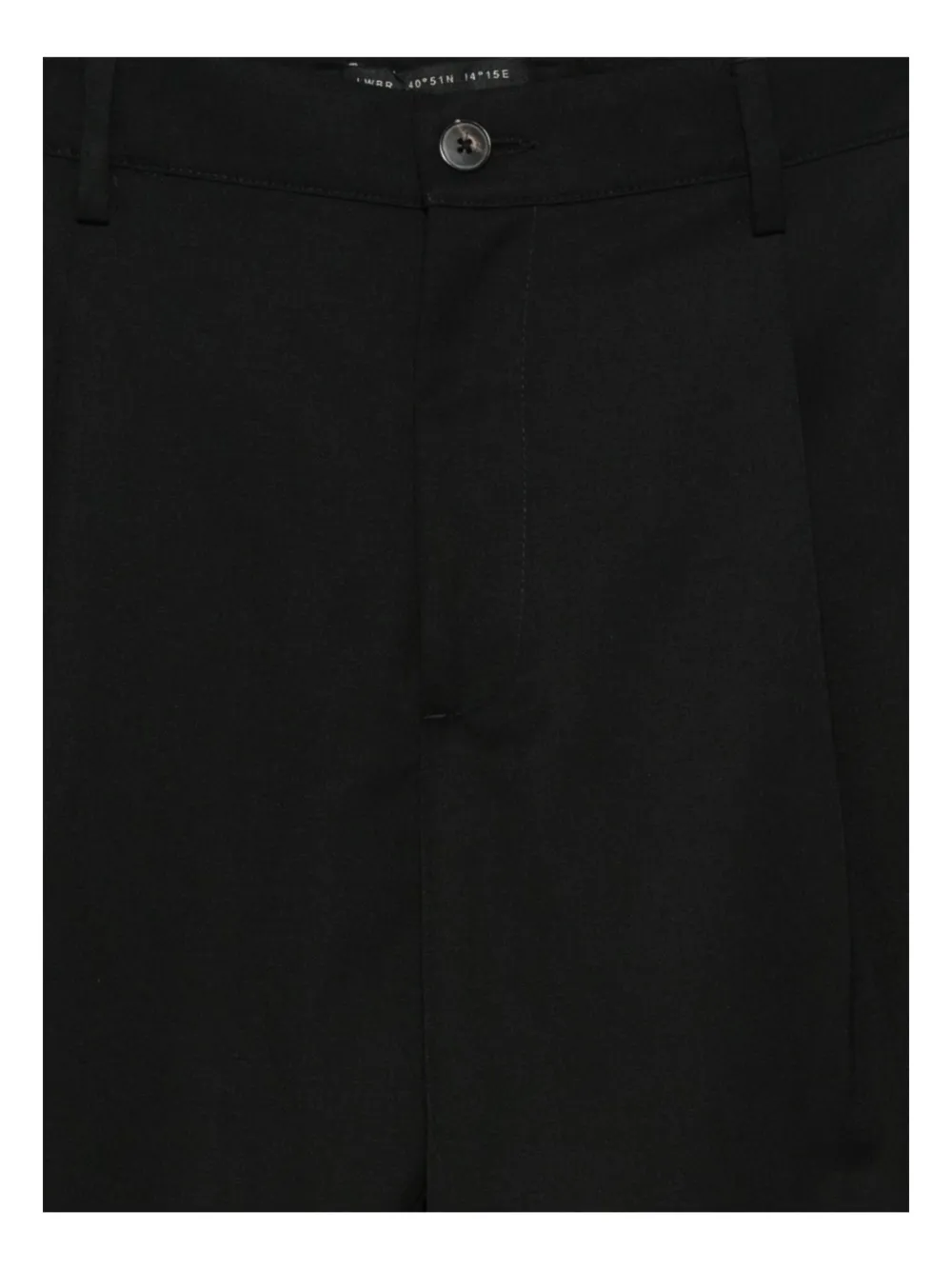 Low Brand Pleated-front Trousers In Black